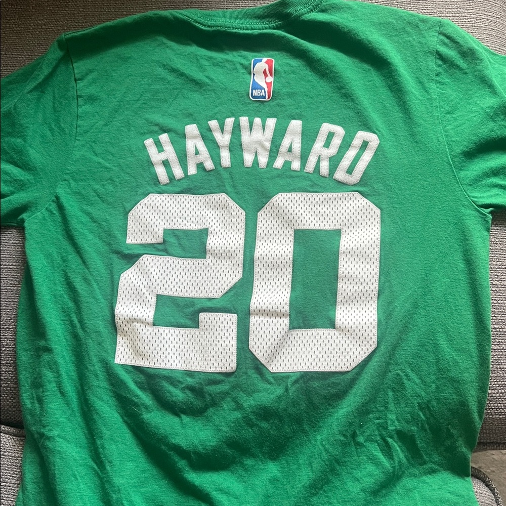 Boston Celtics #20 Hayward NBA T-shirt youth 10/12